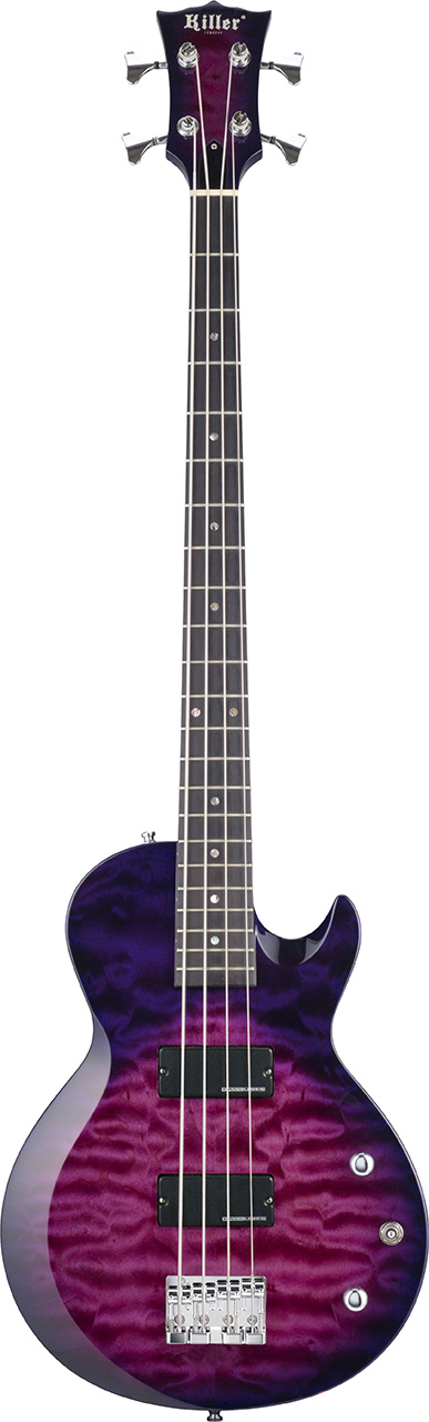 killer guitars kb-fervency ii sunset purple