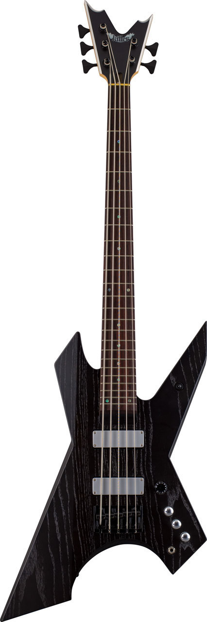 killer guitars kb-impulss animosity see-through black front