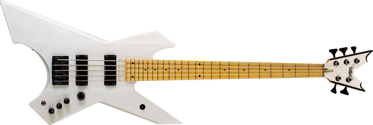 killer guitars kb-impulss animosity see-through off white