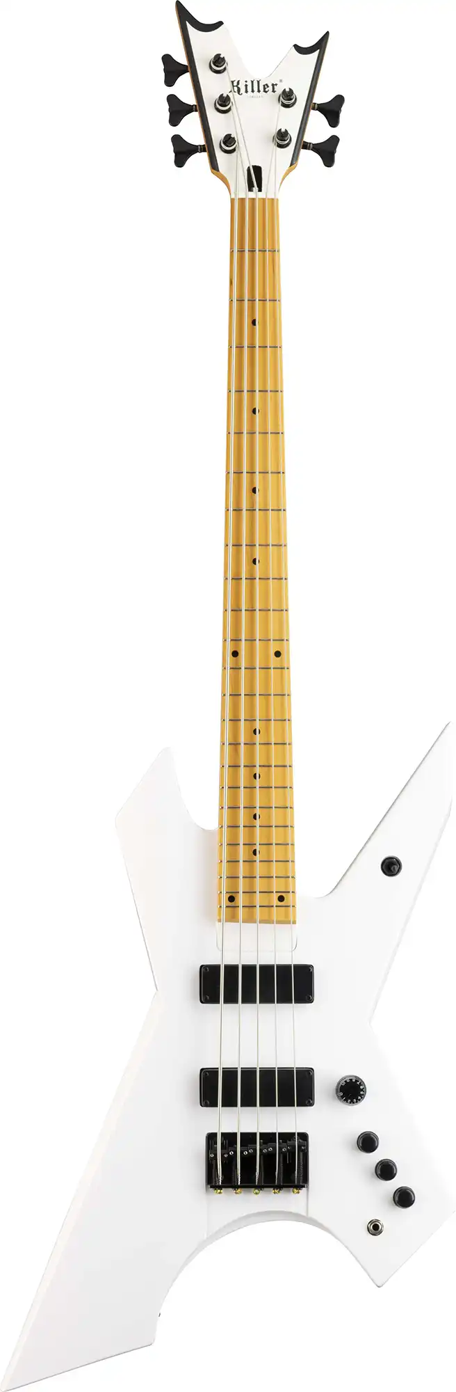 killer guitars kb-impulss diadem white satin front