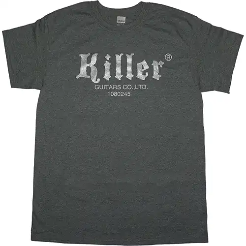 killer guitars t-shirt ice gray