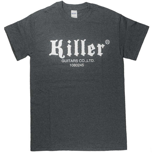 killer guitars t-shirt dark heather