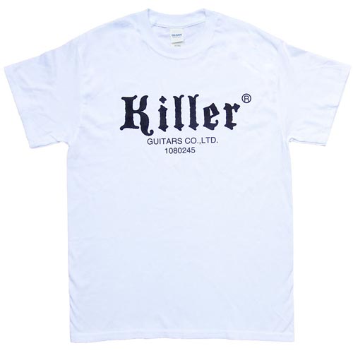 killer guitars t-shirt white