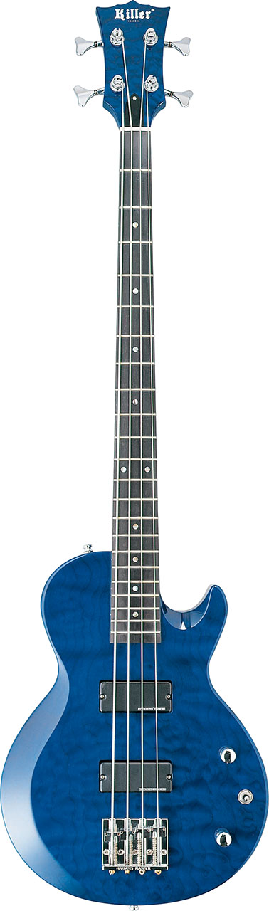 killer guitars kb-fervency trance blue