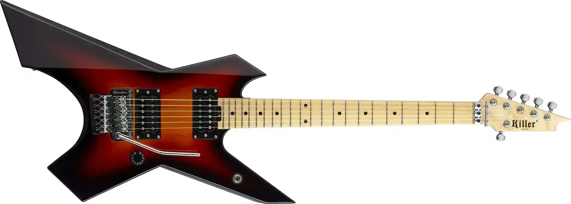 killer guitars kg-exploder se 3tone sunburst 