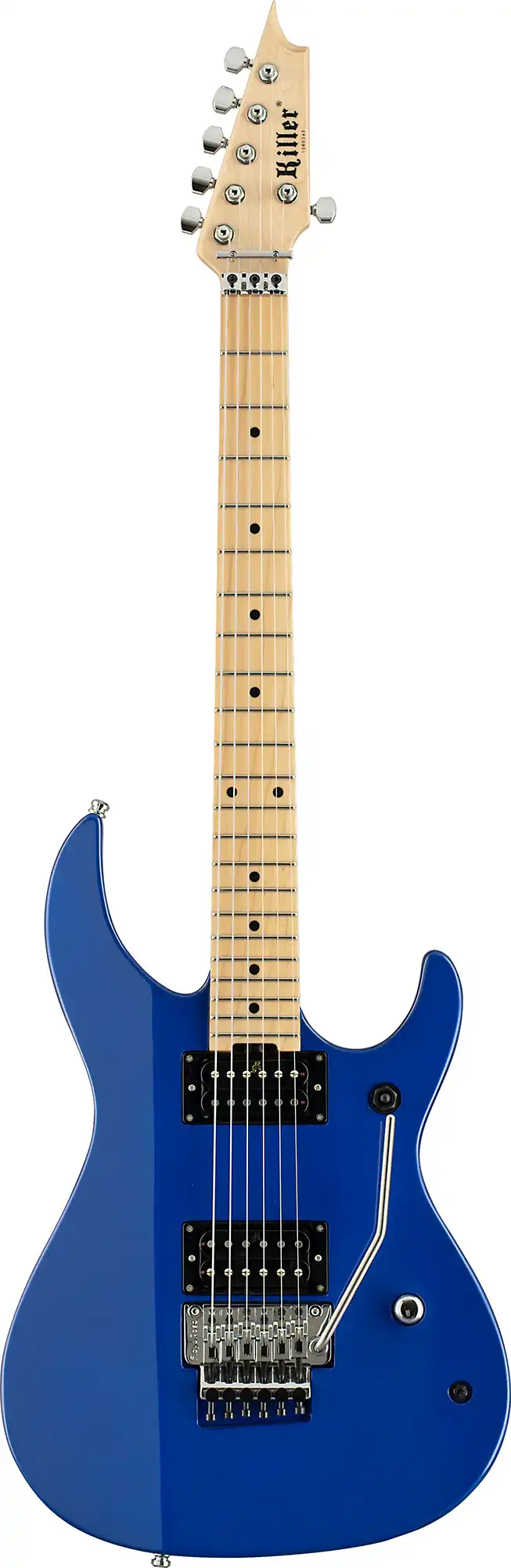 killer guitars kg-fascist vice ii metalic blue