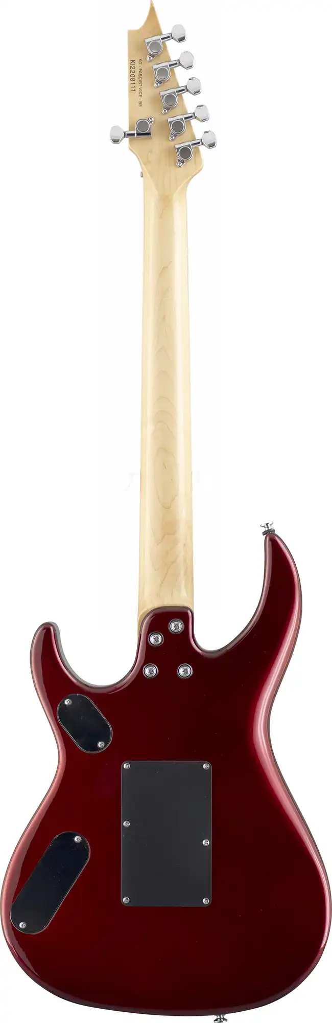 killer guitars kg-fascist vice se delicious red back