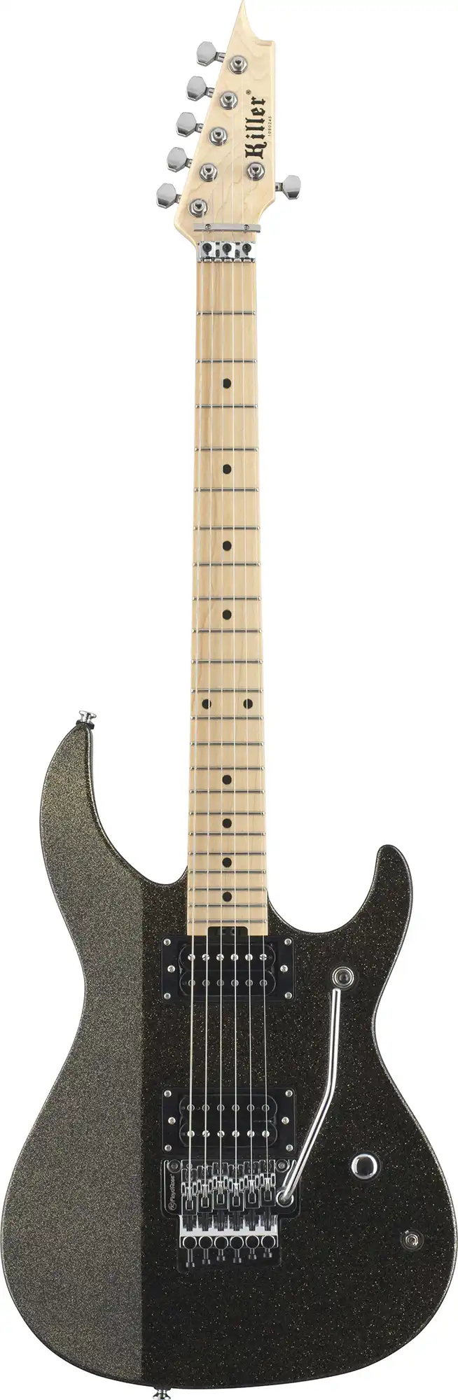 killer guitars kg-fascist vice se galaxy black