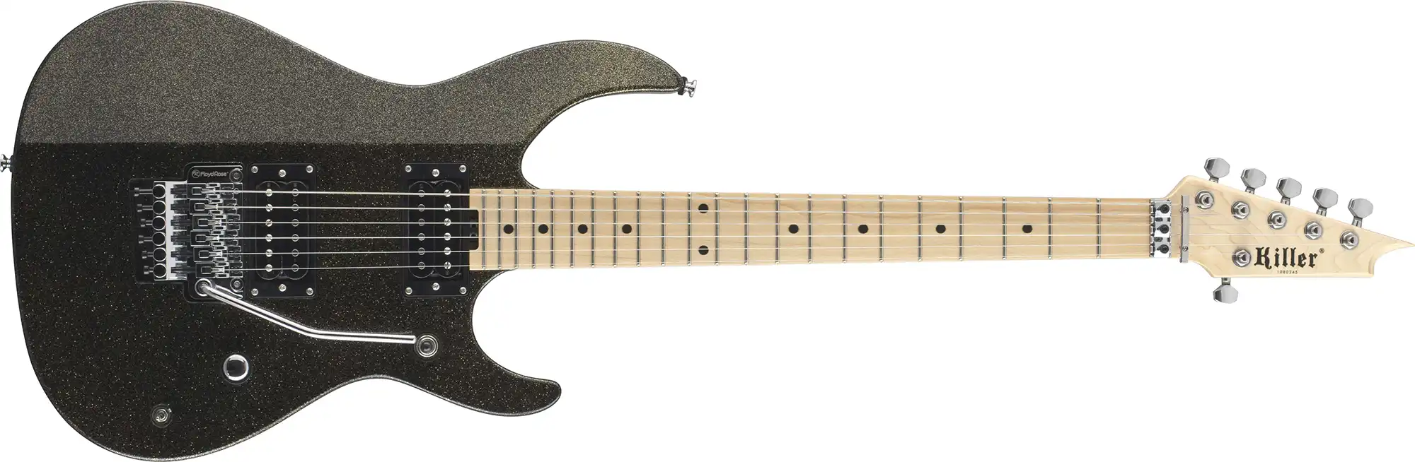 killer guitars kg-fascist vice se galaxy black