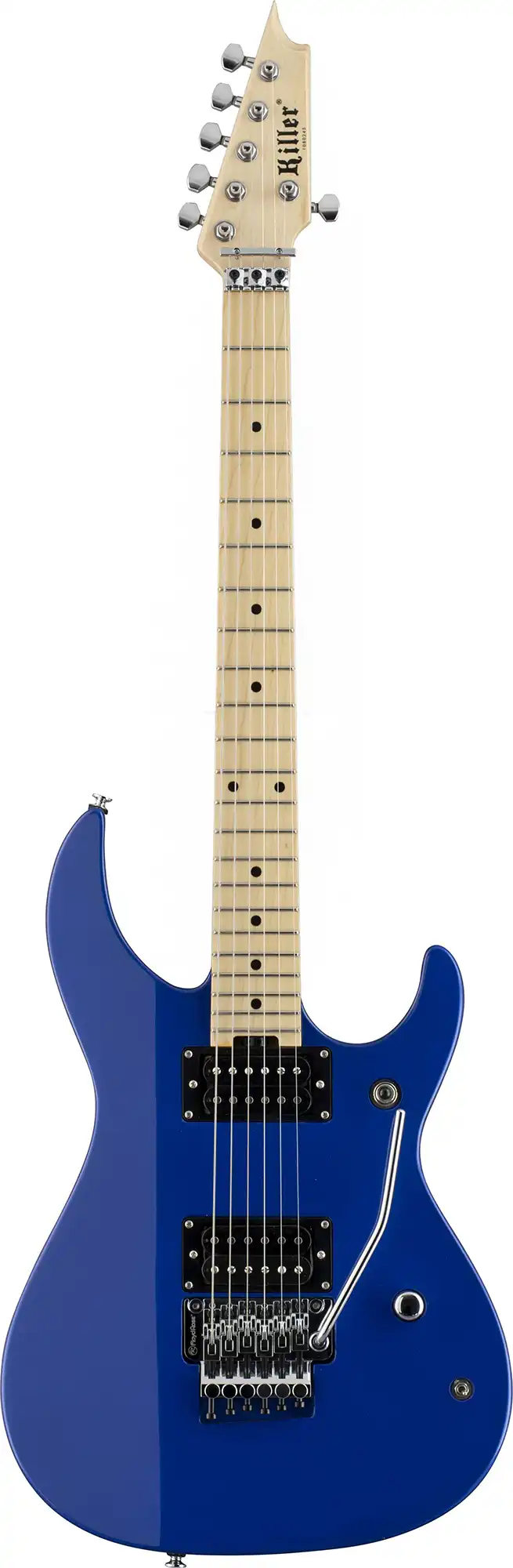 killer guitars kg-fascist vice se metallic blue