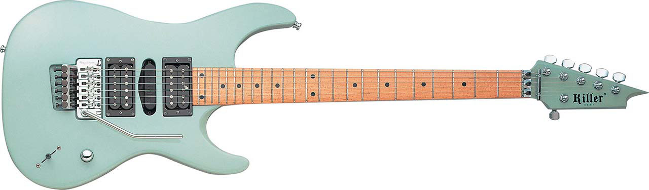 killer guitars kg-prime signature 8118 viper green