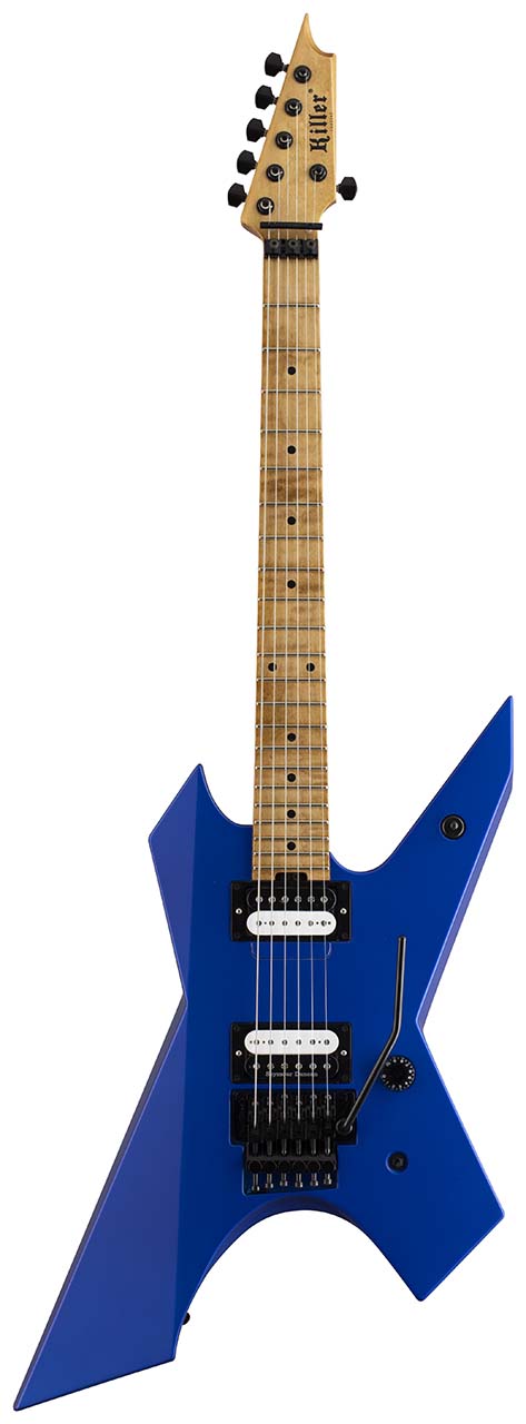 KG-Prime 21 the spirit Matte blue metallic front