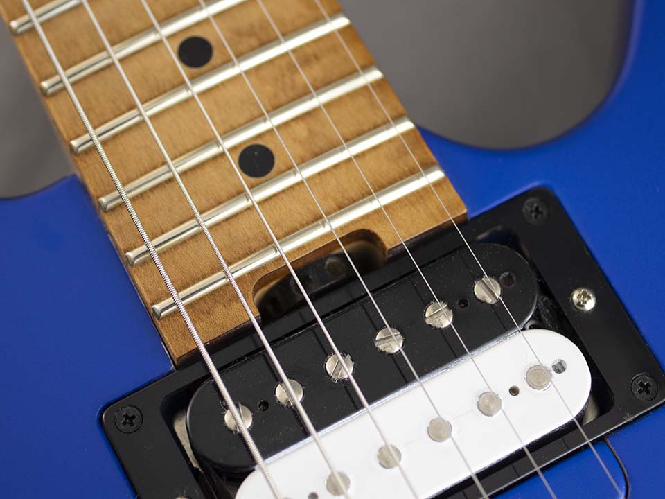 killer guitars kb-dubious black mirror pickguard