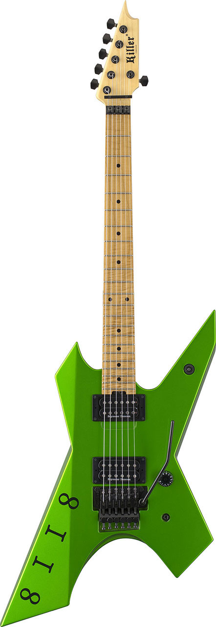 killer guitars kg-prime signature 8118 viper green