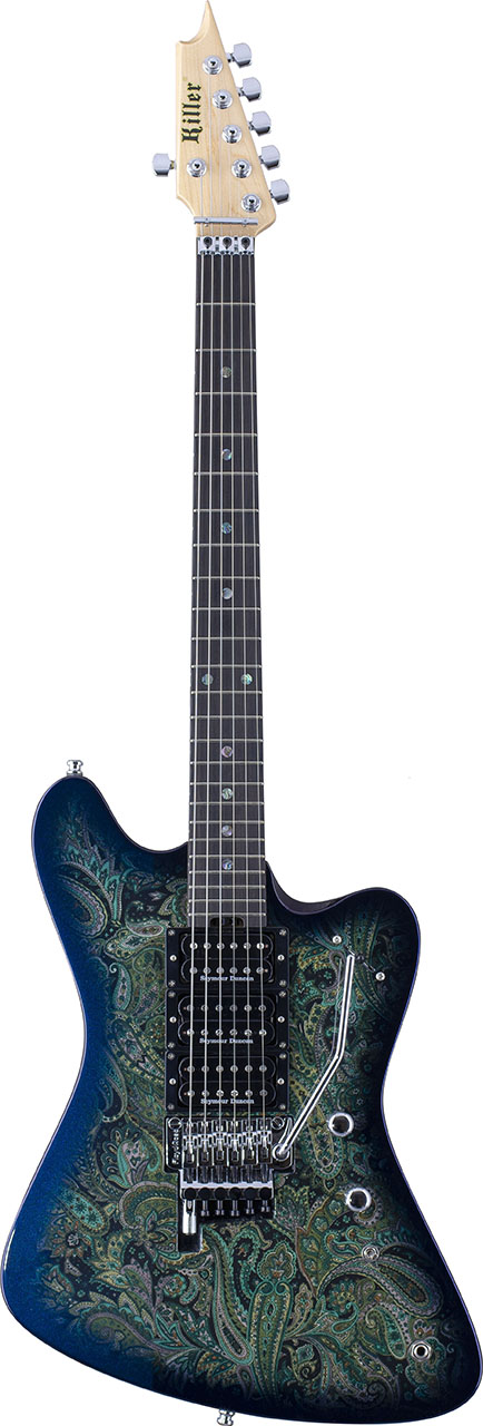 killer guitars kb-criminalbass camouflage